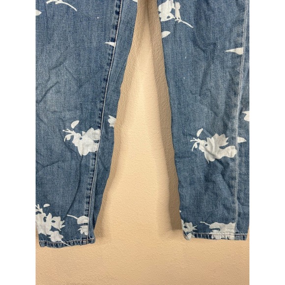 One Teaspoon Womens Awesome Baggies Jean Sz 23 Havana Floral High Waist Straight - Picture 6 of 16